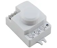 Микроволновый датчик движения белый Lemanso 609
