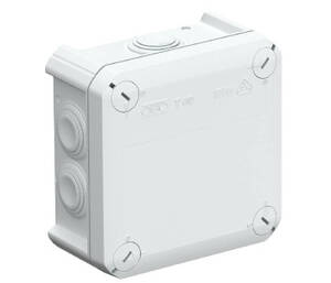 Коробка IP66 ОВО Т60 (114х114х57) 7хМ25 сер.