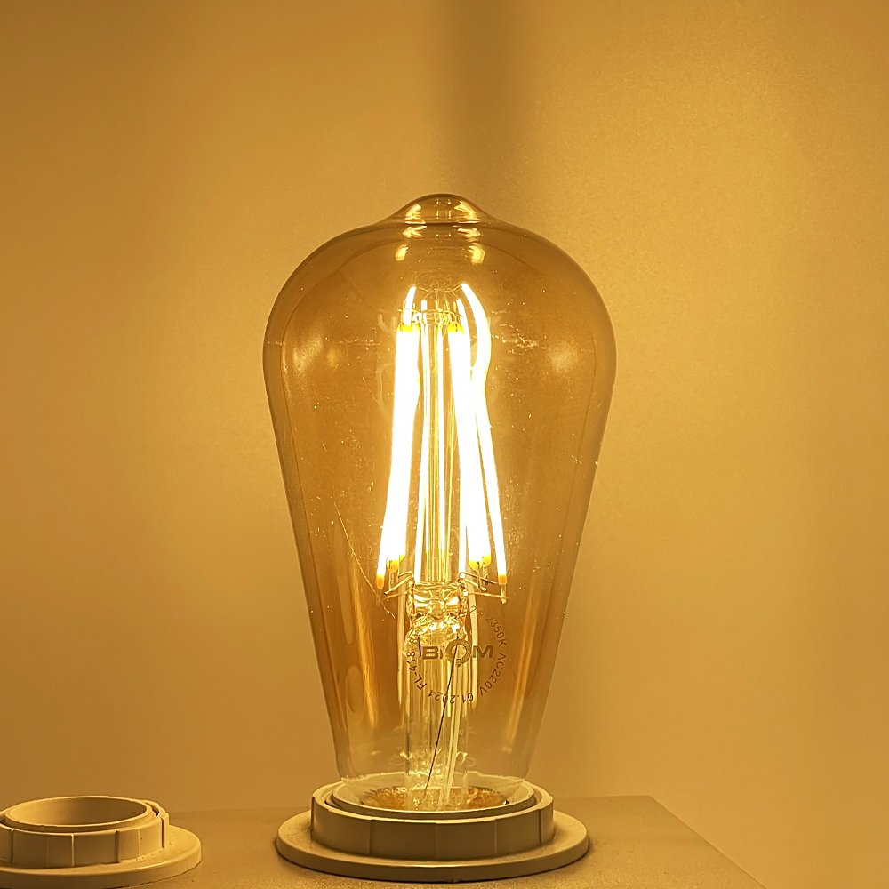 Светодиодная лампа Biom ST-64 8W E27 2350K Amber