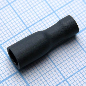 FDFD2-187 6.3x0.5/0.8, наконечник кабельный, изоляция М (100 шт.)