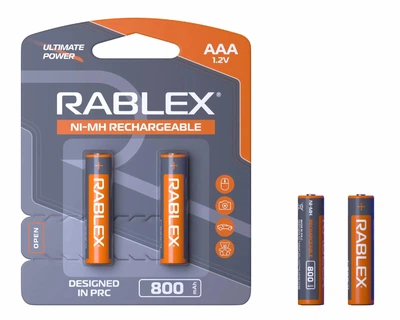 Аккумуляторная батарея Radlex 1.2V AAA 800mA
