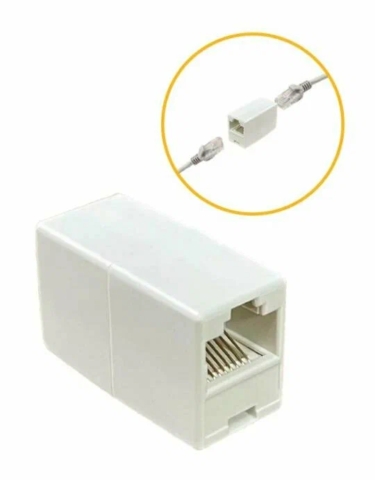 Переходник соединитель RJ-25 4pin