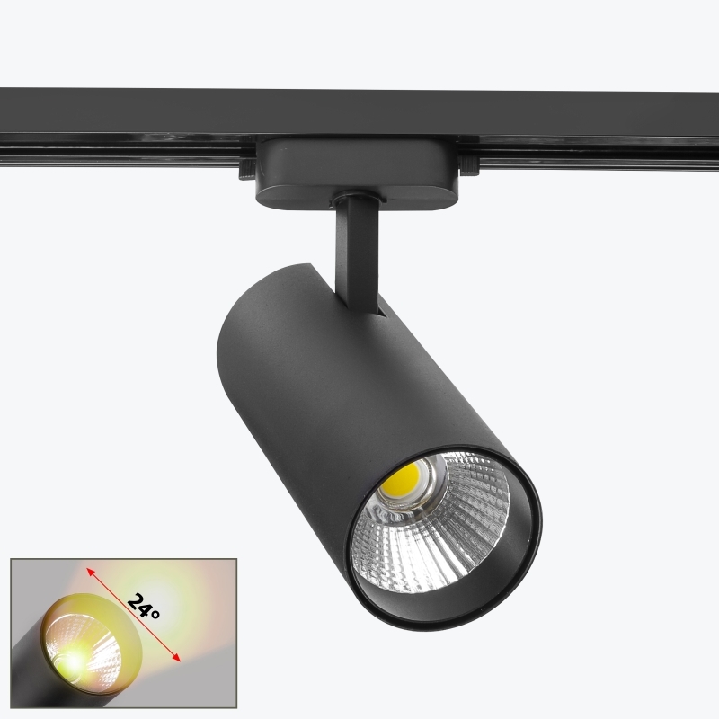 Трековый светильник UNILITE 20W 4000К 1600Lm черный