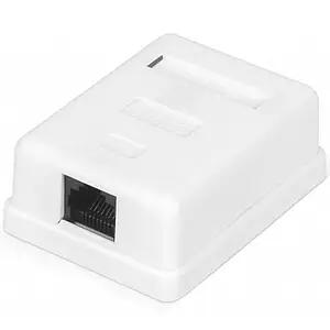 Розетка RITAR UTP 8P8C телефонная накладн. RJ45 1 порт