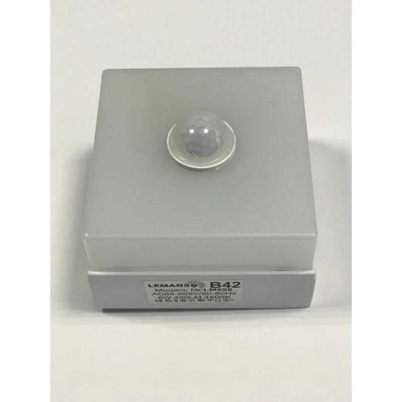 Lemanso LED панель 2016 6W с сенсором 4500К 420LM квадрат85-265v