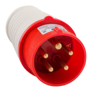 Вилка (IP44) 16А 3p+n+gnd ИЭК 015
