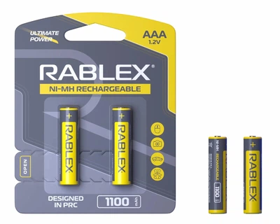 Аккумуляторная батарея Radlex 1.2V AAА 1100mA