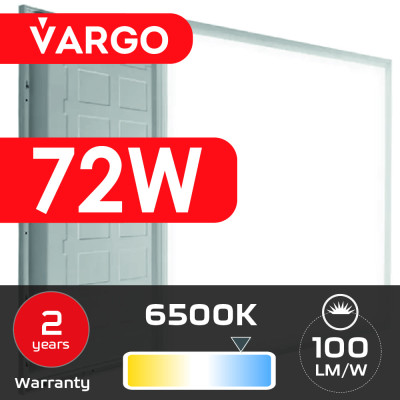 LED панель Vargo 72W 595*595 64800LM 6500K