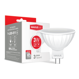 MR16 3W 3000K 220V GU5.3
