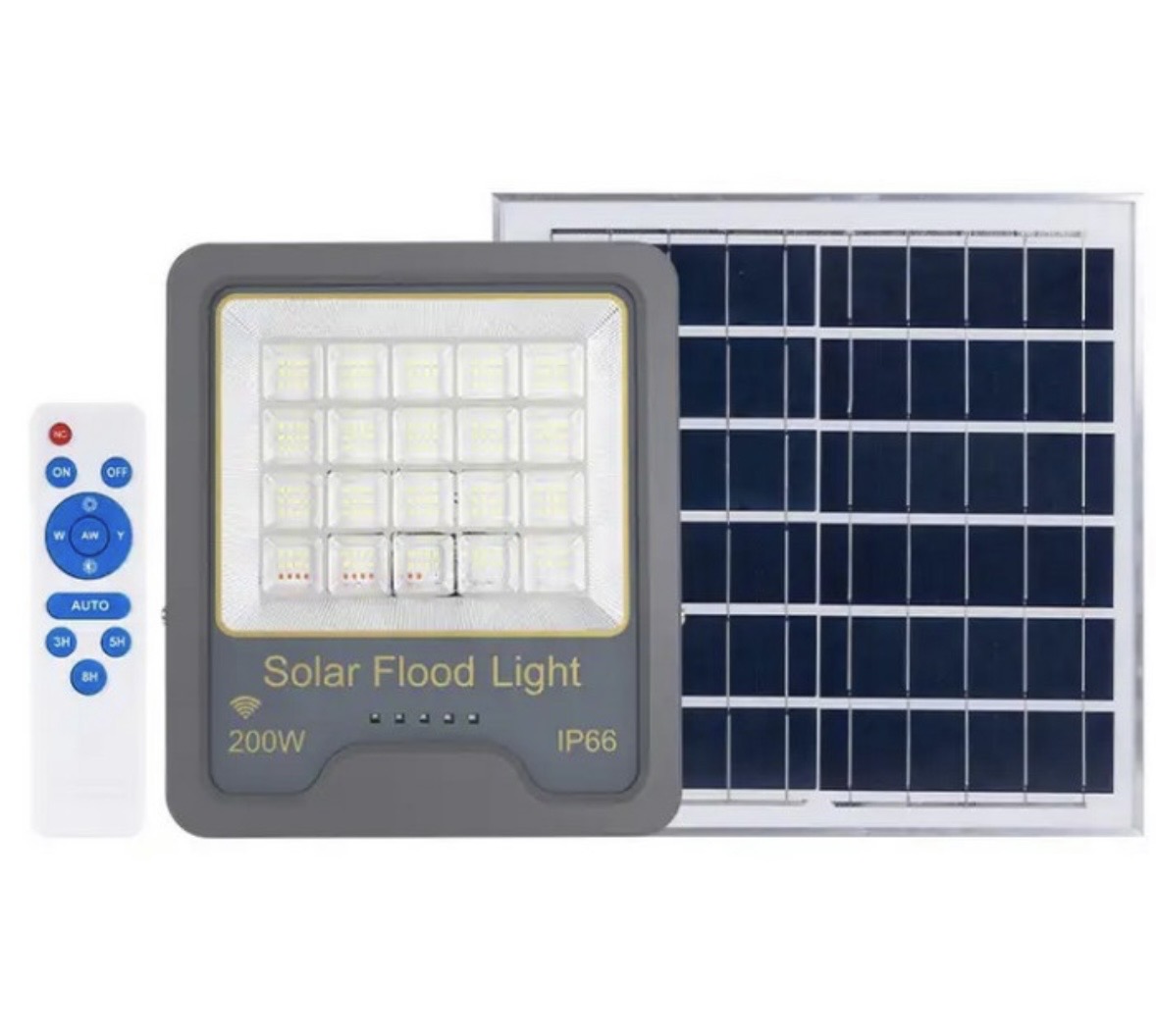Прожектор Led Vargo отдел солнеч бат 200W 6000К IP65