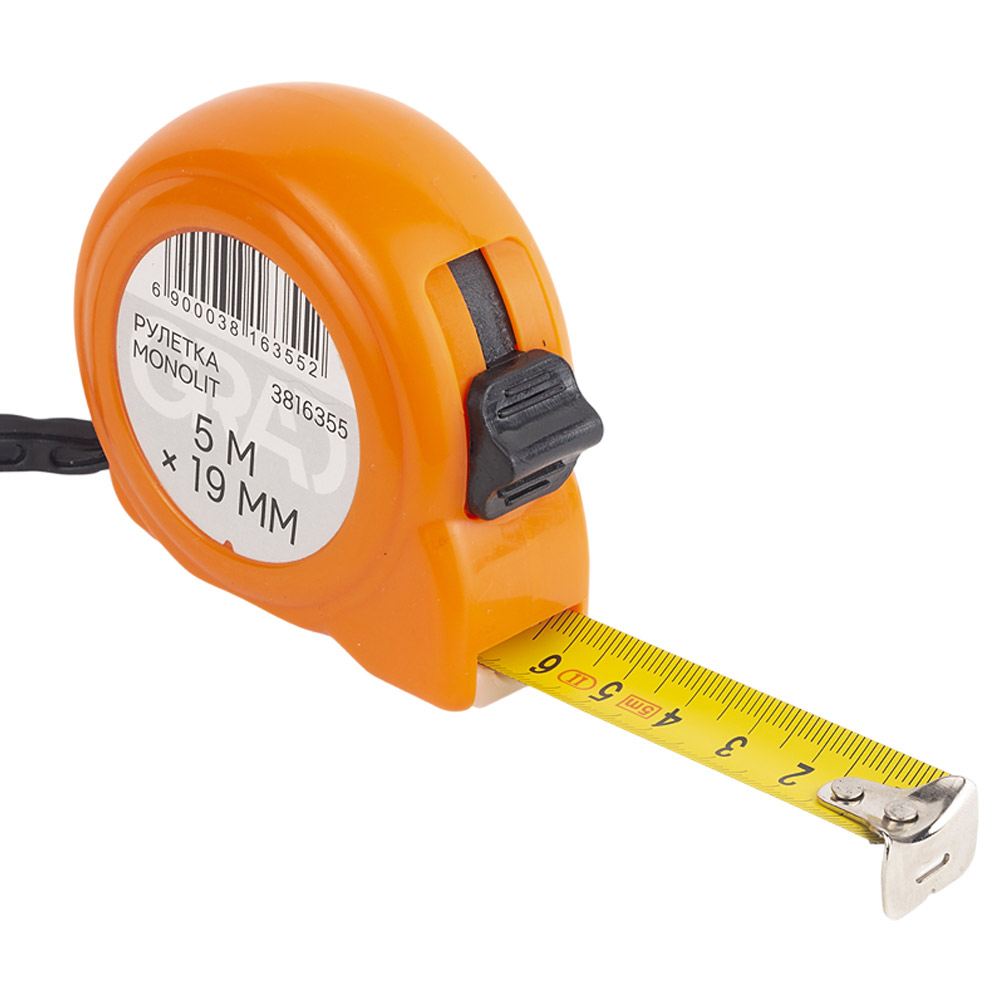 Рулетка Monolit 5м*19мм