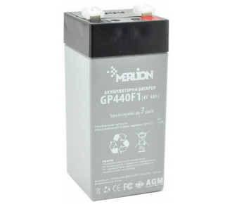 Аккумуляторная батарея Merlion GP44M1 4v 4ah (48*48*100)