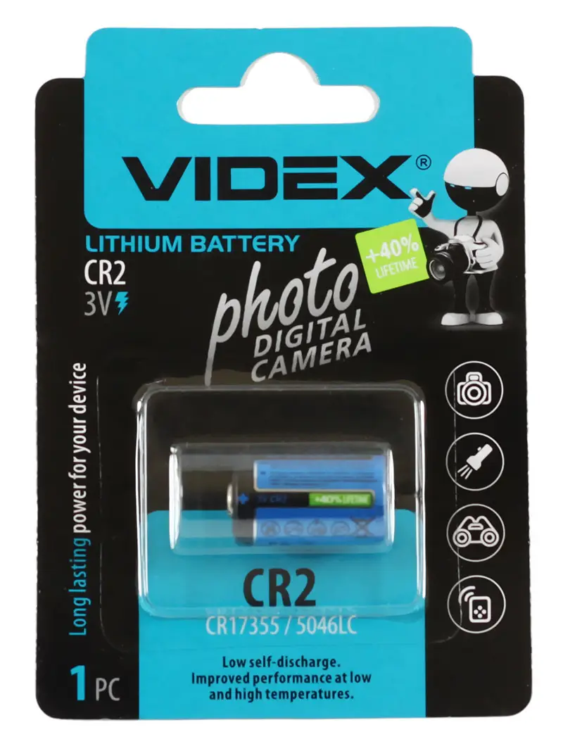 Батарейка Videxl CR 2