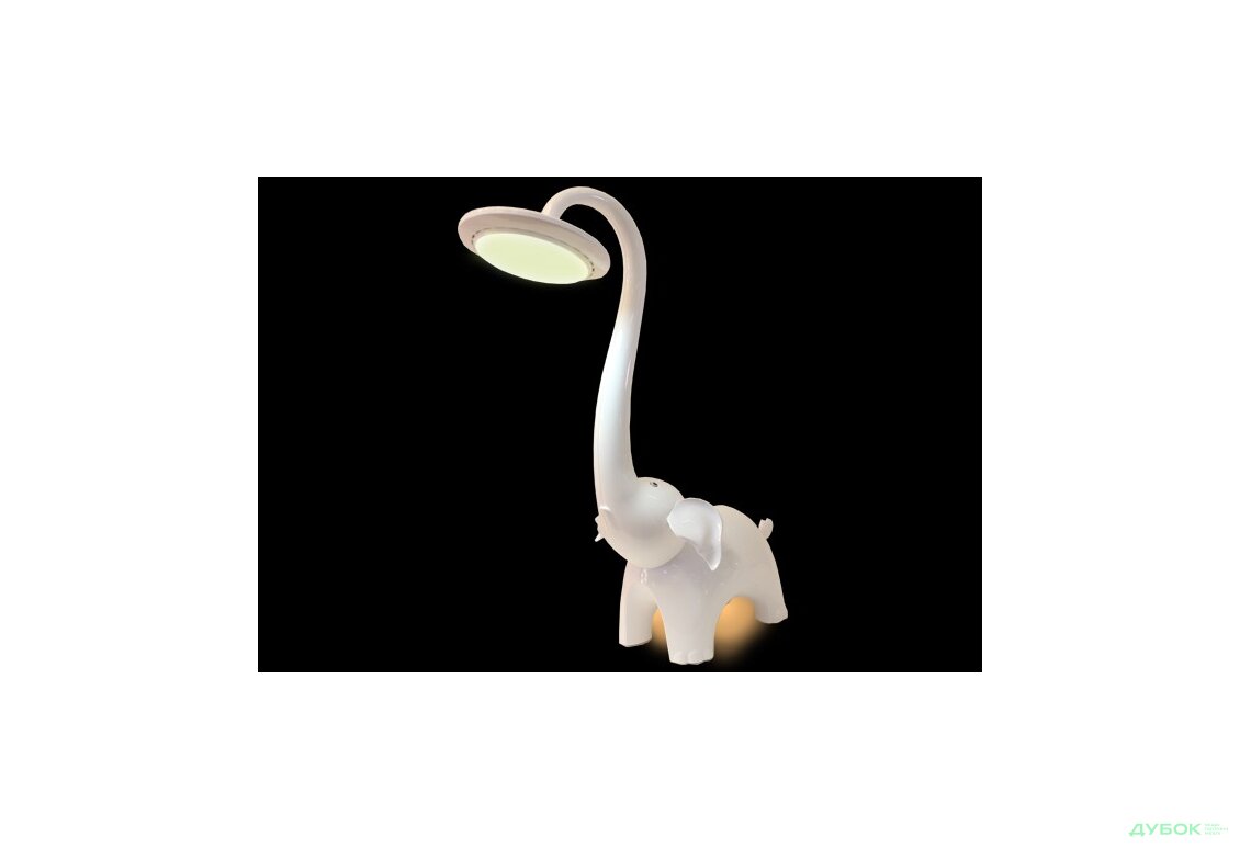 LED Настольная лампа 6W 2700-6000K белая Слон