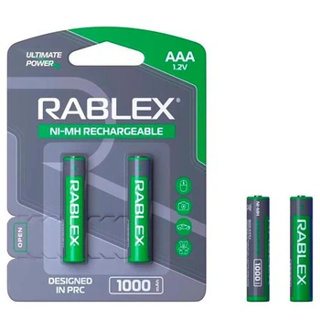 Аккумуляторная батарея Radlex 1.2V AAА 1000mA