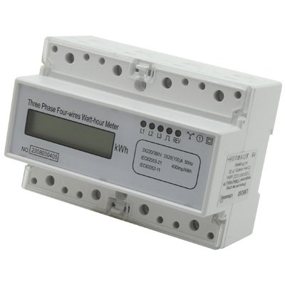 Счетчик Lemanso трехфазный 3*30А (100А) LCD. табло 220В