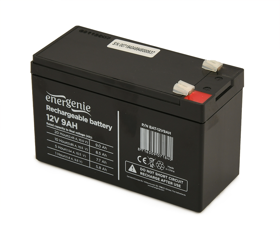 Аккумулятор 12V/9A VARGO