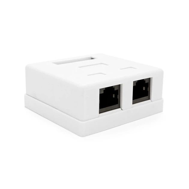 Розетка компьютерная наруж.2*RJ-45