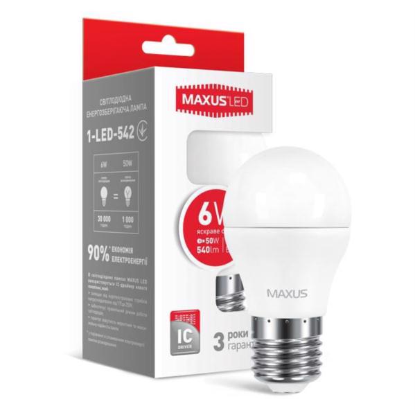 G45 F 6W 4100K 220V E27 AP
