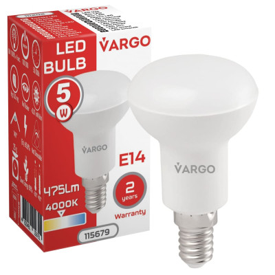 LED лампа Vargo R39 5W 4000K E14