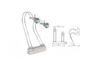 Бра (хром) 12V / 220-240V (max.2*20W JC или 2*35W MR11) IP20 - ТМ HOROZ