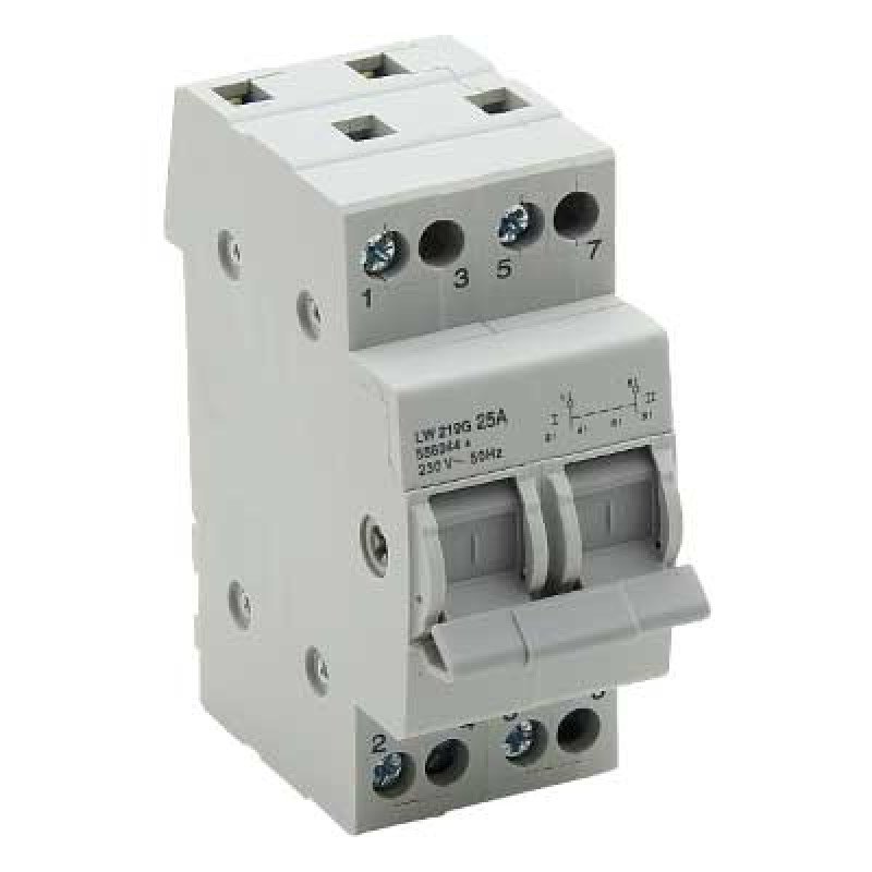 Переключатель напряжения 2р 25А 230V