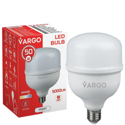 LED лампа Vargo 50W E27 6500K