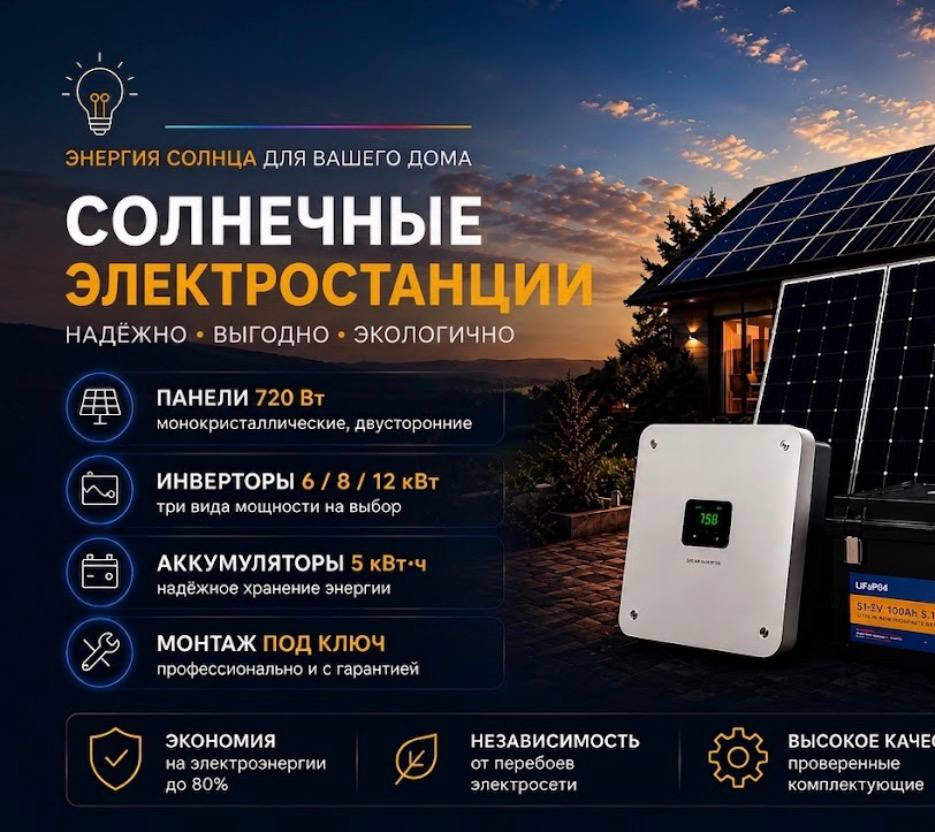 Солнечные панели