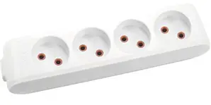Колодка 4 гнезда ViKo Multi- let