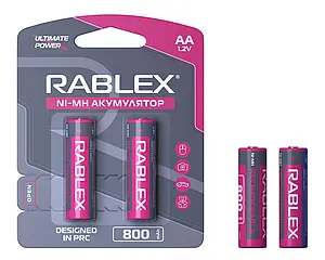 Аккумуляторная батарея Radlex 1.2V AA 800mA