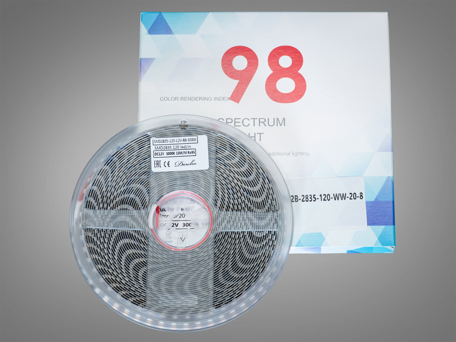 Св.лента Biom 12V-2835 120led/m-IP20 14W нейтральная