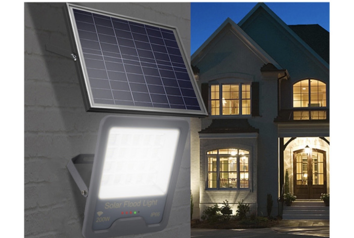 Прожектор Led Vargo отдел солнеч бат 200W 6000К IP65