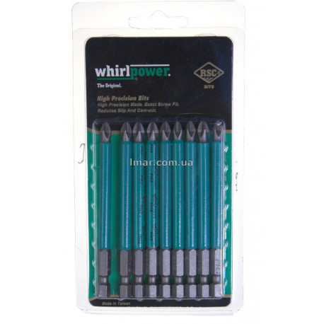 Набор бит Whirlpower PH2*100 10шт