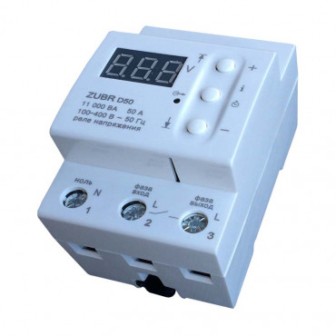 Реле напряжения ZUBR D50