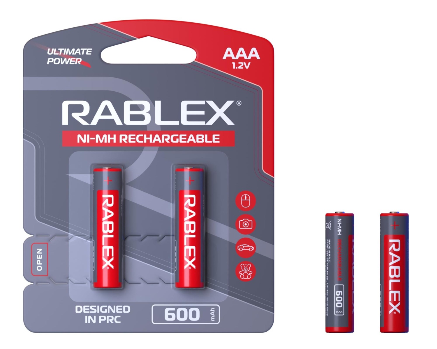 Аккумуляторная батарея Radlex 1.2V AA 600mA