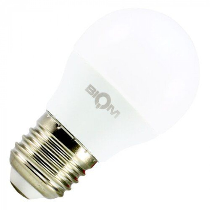 LED лампа BIOM 4W E27 3000K шарик