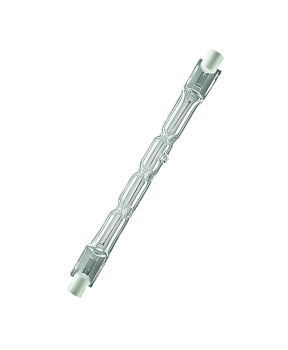 Лампа галогенная 78мм 100W R7S 220-240V (для прожекторов)DELUX